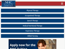 Tablet Screenshot of nhccookeville.com